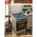 Eurochef EGT55-3G1E-E 3-Burner Stand Cooker – Gas Stove with Oven and Grill for Efficient Home Cooking