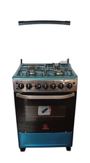 Eurochef EGT65 60×65 3-Gas + 1-Electric Cooker –Durable Full-Oven with Auto Ignition, Stainless Steel Design &amp; Energy-Efficient Cooking , perfect for Homes