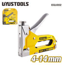 Uyustools EGU002 3-Way Staple Gun – Compatible with 4–14 mm Staples, Multi-Purpose Tacker for Upholstery, Woodworking & DIY