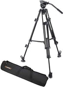 E-Image EI-7050-AA Tripod Kit With Fluid Head For DSLR Camera