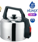 Nunix EK-09 5.7L Electric Kettle – Fast Boiling, Auto Shut-Off, Durable Design, Ideal for Home, Office & Commercial Use