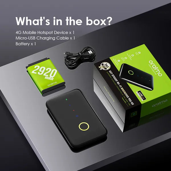 Oraimo OM102 Hotspot Elf 2 150Mbps 4G Mobile Hotspot MiFi