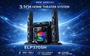 Ailyons ELP3705H 3.1CH Home Theater System – Powerful Surround Sound with Bluetooth, USB &amp; FM Radio for Home Entertainment