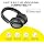 Budi EP51B Wireless Noise-Cancelling Stereo Earphones – Bluetooth Earbuds with HD Sound & Built-In Microphone
