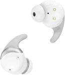 Budi EP61W Wireless Bluetooth Earbuds – True Wireless Stereo Earphones with Charging Case & HD Microphone