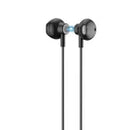 Budi EP63B Wired Earphones – In-Ear Headphones with Microphone & 3.5mm Jack