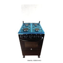 Euroken EURO55 4-Burner Gas Cooker – Full Gas Oven, Durable Design &amp; Energy Efficient