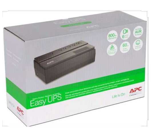 APC Easy UPS BV450W/800VA,AVR,Universal Outlet,23V - BV800I-MSX