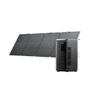 EcoFlow DELTA 3 2000 Air connected to foldable solar panel kit off-grid power setup Nairobi Kenya