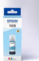 Epson 108 EcoTank Light Cyan ink bottle - 70 ml - C13T09C54A