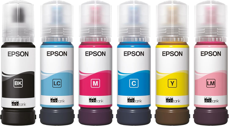 Epson 108 EcoTank Light Cyan ink bottle - 70 ml - C13T09C54A