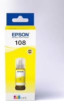 Epson 108 EcoTank Yellow ink bottle - 70 ml (C13T09C44A)