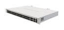 MikroTik CRS354-48G-4S+2Q+RM front panel with 48 Gigabit Ethernet ports