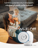Parent watching baby on Eufy Baby Monitor E21 5-inch display screen