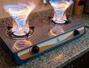 Eurochef ST-B002M 2 Burner Glass Top Gas Stove – Provides efficient and reliable cooking performance with a durable glass top design ideal for everyday home kitchen use