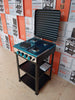 Eurochef EC-6024 Deluxe 3 Gas + 1 Electric Standing Cooker With Shelves & Grill Lid – Heavy Duty Professional Cooker for Home, Workshop, and Industrial Kitchen Applications