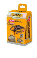 Ingco FBLI20021 20V 4.0Ah Lithium-Ion Battery Pack – High-Capacity Rechargeable Power Tool