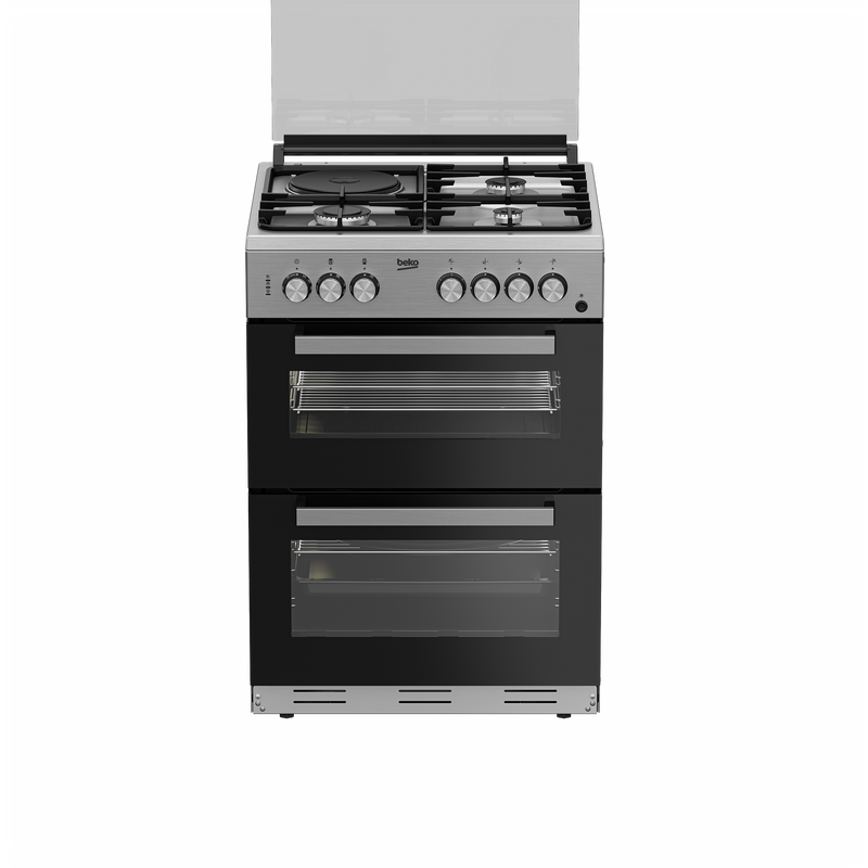 Beko FDF63110DXSL 3 in 1  Freestanding 60*60 Fan Heating with Grill Gas Cooker