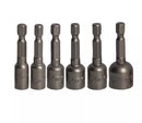 Fixtec FHID-6 48mm 6-Pcs Magnetic Nut Socket Set – Heavy Duty Automotive & Workshop Tool