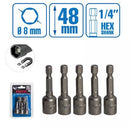 Fixtec FHID08 Magnetic Nut Socket Set 5PCS – Heavy Duty Impact-Ready Sockets for Automotive & DIY