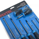 Fixtec FHSD0801 8PCS Screwdriver Set – Precision Hand Tools for DIY, Automotive & Household Use
