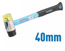 FIXTEC FHRUH40 Rubber & Plastic Hammer – 40mm Non-Marring Striking Tool for Flooring & Woodwork