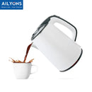 AILYONS FK-0306 1.8L Stainless Steel Electric Kettle – Rapid Boil, Durable Stainless Steel, Easy-Pour Spout, Ideal for Home, Office & Commercial Use