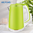 AILYONS FK-0306 1.8L Stainless Steel Electric Kettle – Rapid Boil, Durable Stainless Steel, Easy-Pour Spout, Ideal for Home, Office & Commercial Use