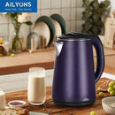 AILYONS FK-0308 2.2L Stainless Steel Electric Kettle – Fast Boil, Durable Fast Boil, Durable, Energy Efficient &amp; Sleek Design for Homes