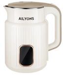AILYONS FK-0319 1.8L Stainless Steel Electric Water Kettle –Fast Boil, Energy-Efficient, Durable Stainless Steel Design with Auto Shut-Off, Perfect for Homes and Offices