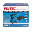 Fixtec FPS24002 240W Sheet Palm Sander – Heavy Duty Electric Sander for Wood & Metal Finishing