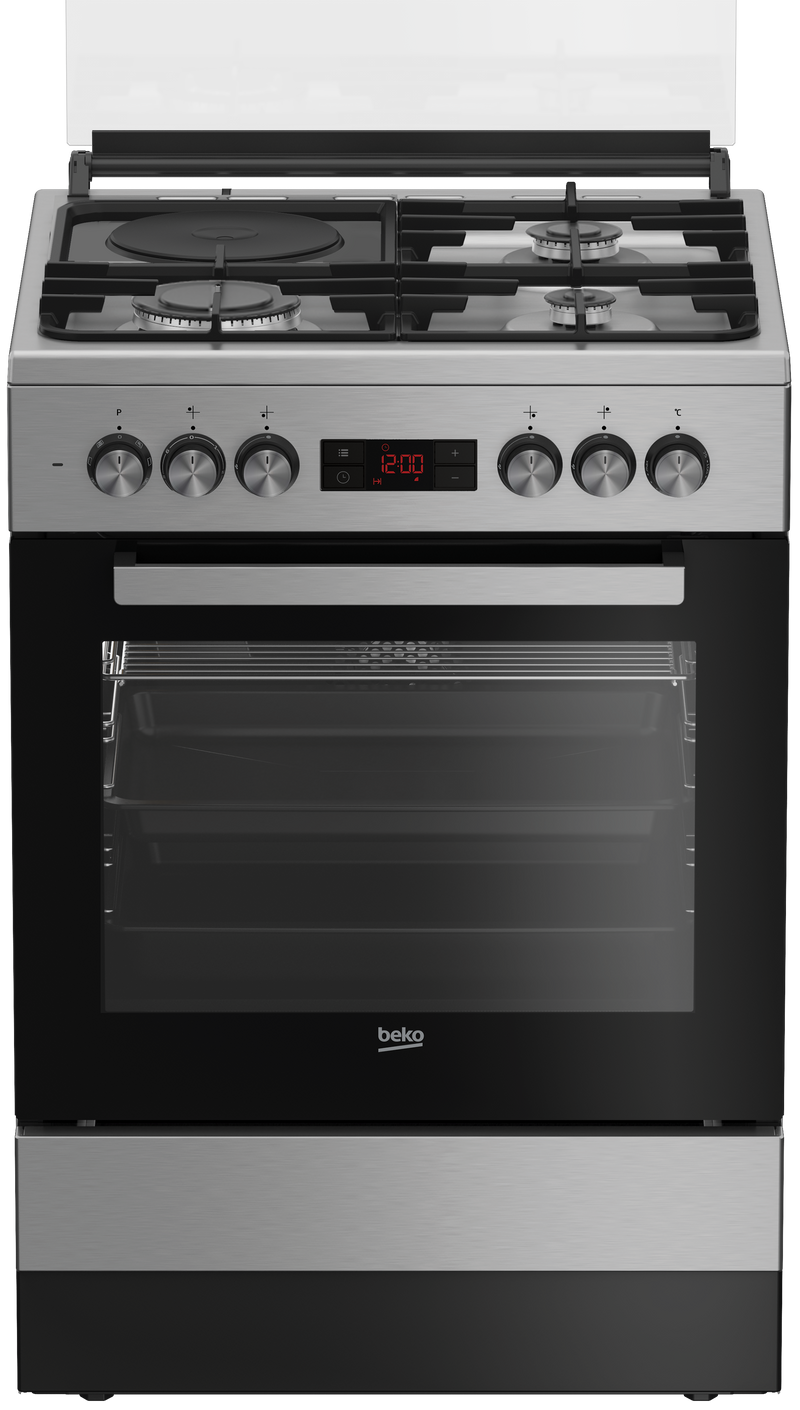 Beko FSM63330DXDSL 2 in 1  Freestanding Multi-functional 60 X 60 Gas Cooker