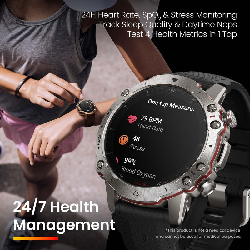 Amazfit Falcon Premium Titanium Body Smart Watch 49mm