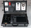 Fanvil SC-BR01 Broadcast Demo Case open showing IP PA equipment