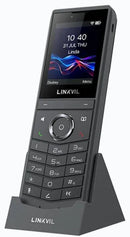 Fanvil W620W Portable Wi-Fi Phone – 8 SIP Lines, 2.4" Color Screen, Wi-Fi 6, Bluetooth 5.0, 13-Hour Battery, IP67 Rugged