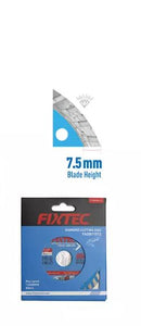 Fixtec FADB115S2 Dry Diamond Disc – Professional Cutting Blade for Concrete, Stone & Masonry