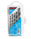 Fixtec FDBW0502K 5-Piece Wood Drill Bit Set – High-Quality Bits for Carpentry & DIY Projects