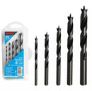 Fixtec FDBW0502K 5-Piece Wood Drill Bit Set – High-Quality Bits for Carpentry & DIY Projects