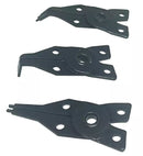 Fixtec FHCPS05 Circlip Pliers Set – 4-Piece 6" Internal & External Snap Ring Pliers