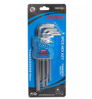 Fixtec FHHK1019 9-Pcs Hex Key Allen Wrench Set – Mid-Length Arms for Precision Fastening