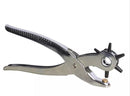 Fixtec FHRPL109 Revolving Punch Plier – 220mm/9" Hole Punch Tool for Leather, Paper & DIY