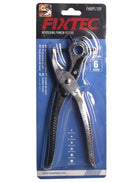 Fixtec FHRPL109 Revolving Punch Plier – 220mm/9" Hole Punch Tool for Leather, Paper & DIY