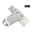 SanDisk Ultra Dual Drive Luxe 64GB USB Type-C and Type-A Flash Drive