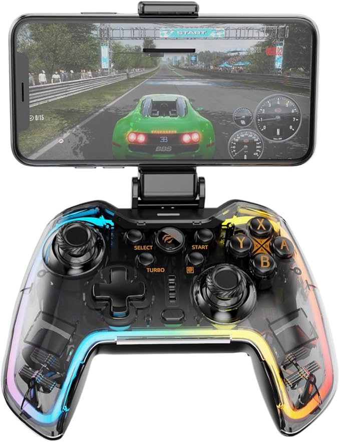 Havit G158BT Pro BT Remote Wireless Joystick PC Tablet Gamepad Android Mobile Cell Phone Game Controller for PS4, PS3