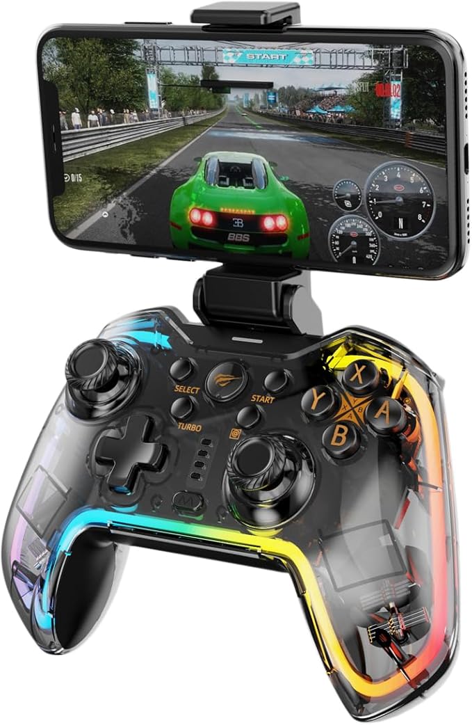 Havit G158BT Pro BT Remote Wireless Joystick PC Tablet Gamepad Android Mobile Cell Phone Game Controller for PS4, PS3