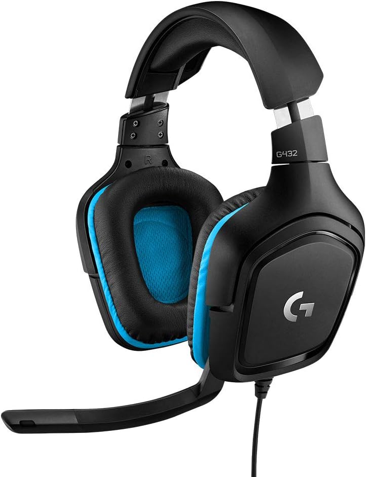 Logitech G G432 Wired Virtual 7.1-Channel Gaming Headset