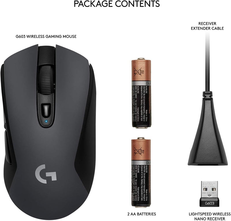 Logitech G G603 Lightspeed Wireless Gaming Mouse