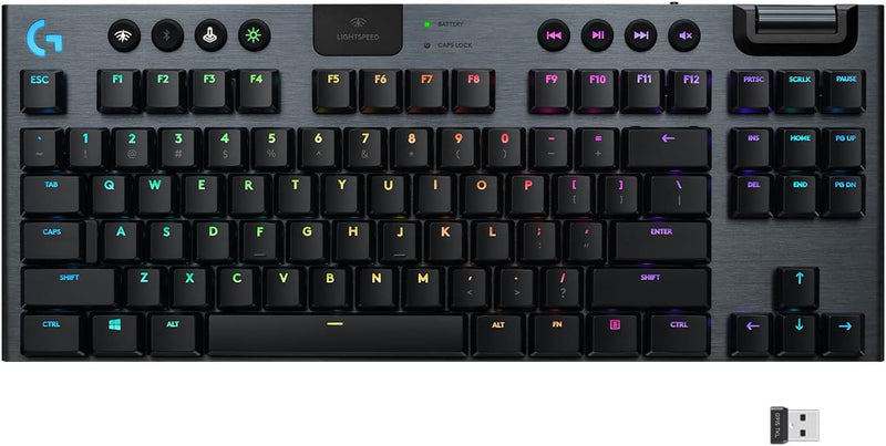 Logitech G G915 TKL Lightspeed Wireless RGB Mechanical Gaming Keyboard