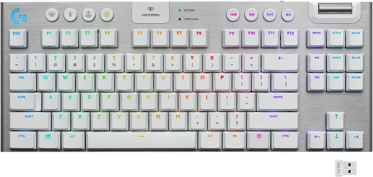 G913 TKL LIGHTSPEED Wireless RGB 眠 w dキー禿げ