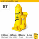 Uyustools GAB208 8 Ton Heavy Duty Bottle Jack – High Capacity Hydraulic Jack for Cars, Trucks & SUVs